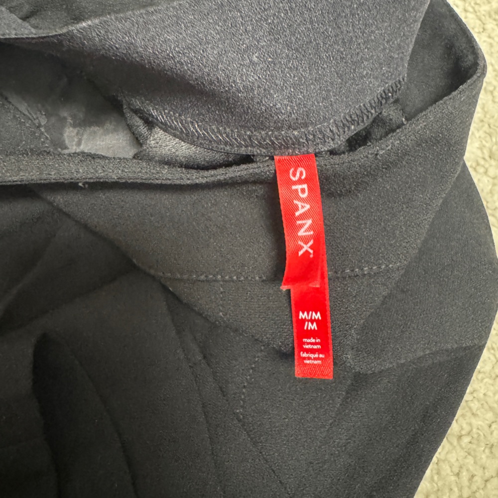SPANX Black Pull on Trousers - M